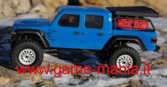 Axial SCX-24 - Jeep GLADIATOR blu scaler RTR scala 1:24