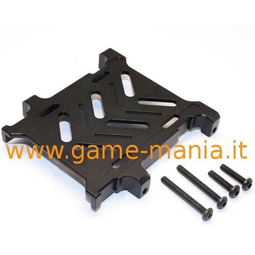 Supporto batterie IN LEGA nero per R1 Rock Buggy by GPM