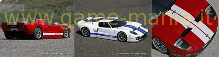 Carrozzeria FORD GT 200mm in lexan trasparente by HPI