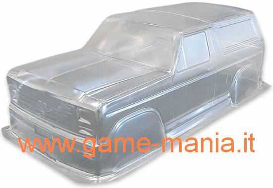 Chevy BLAZER passo 313mm in lexan trasparente by HSP - Clicca l'immagine per chiudere