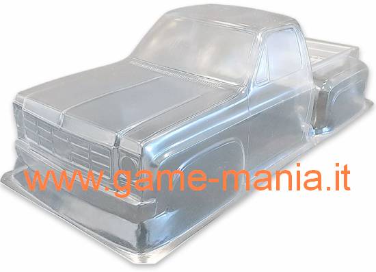 Chevy BLAZER 1978 pickup passo 313mm in lexan trasparente by HSP