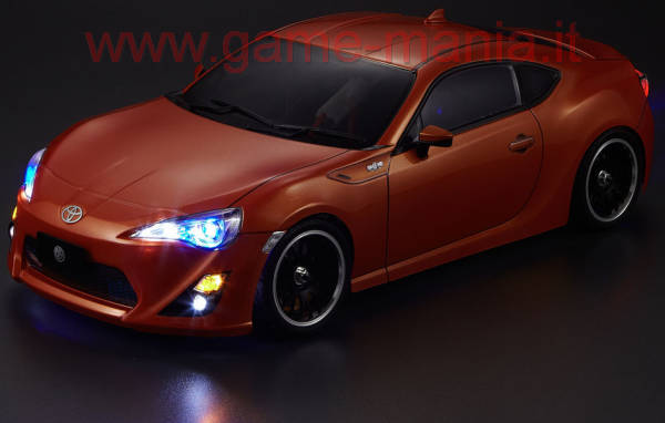 TOYOTA 86 clear lexan body and headlight 195mm by Killerbody