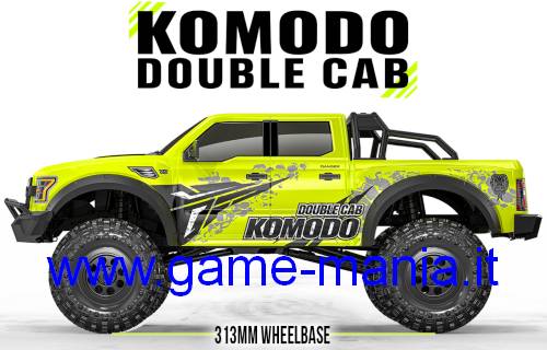 KOMODO 4 PORTE carrozz. traspar. 313mm con parabole by Gmade