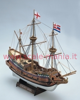 Kit galeone inglese "Golden Hind" in scala 1:110 by Mamoli