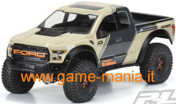 Ford RAPTOR F-150 2017 lexan traspar. passo 313mm by Pro-Line