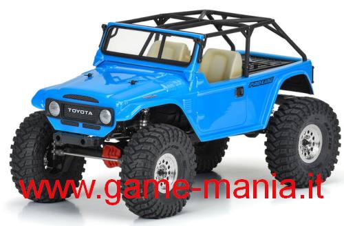 Toyota FJ40 1979 in lexan trasparente 313mm con rollcage by Pro-Line