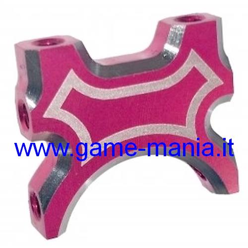 Supporto del ponte superiore in lega fucsia per Sakura D4 by 3Racing