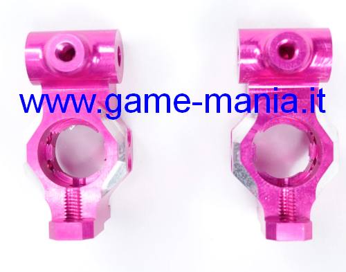 Fuselli posteriori in alluminio fucsia per Sakura D4 by 3Racing