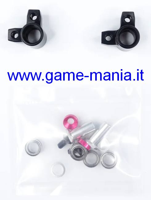 Sistema di sterzo in lega a 2 vie / 90° per Sakura D4 by 3Racing