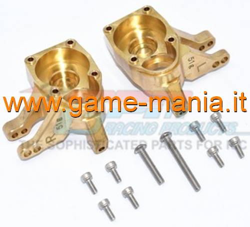 FUSELLI IN OTTONE (x2) Axial Capra o SCX-10 III by GPM