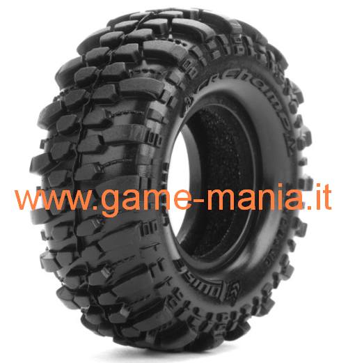 Pair of 1.0" CHAMP tires for MICRO crawler by Louise