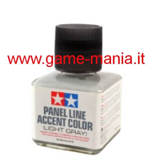 Evidenziatore di pannellature GRIGIO CHIARO 40ml by Tamiya