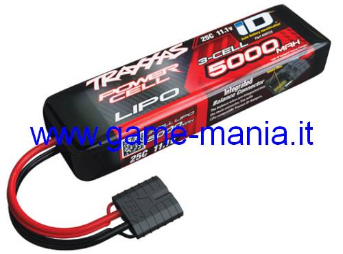 Batteria Lipo 5000Mah 25C 11,1V conn. Traxxas By Traxxas