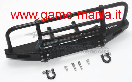 Paraurti anteriore Defender con ganci e grilli x TRX-4 by GPM