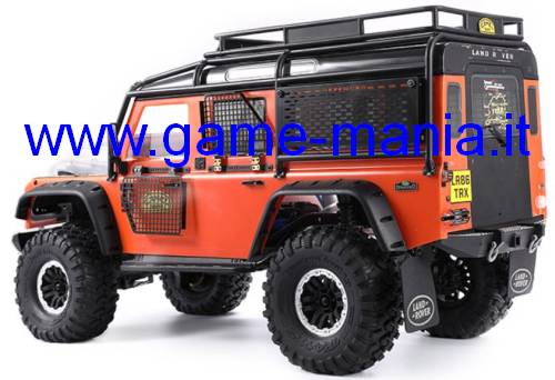 Paraspruzzi LAND ROVER in gomma (4) per Traxxas TRX-4 by GPM