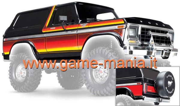 Ford BRONCO VERNICIATA E TAGLIATA TRX-4 312mm by Traxxas