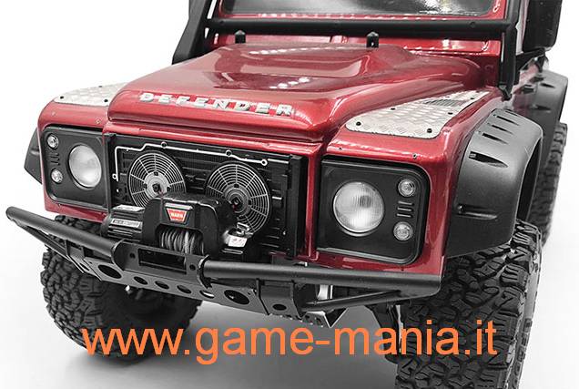 Finto radiatore con griglie fotoincise per D110 body TRX-4 by RC4WD