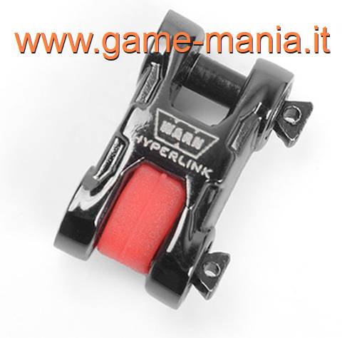 1/10 scale BLACK ALLOY WARN EPIC HYPERLINK shackle by RC4WD