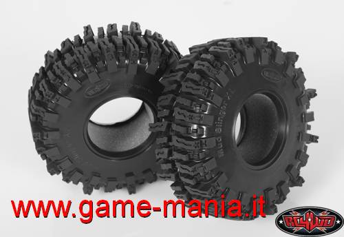 Coppia gomme 2.2 MUD SLINGERS 2 XL con inserti by RC4WD