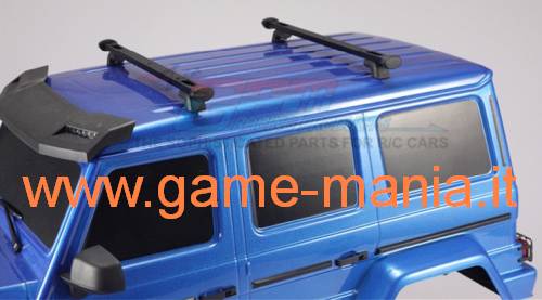 Black Alloy roof bars for 1/10 scalers by GPM