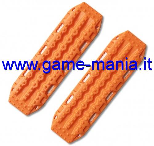 Ultrarealistic 1/10 scale Maxtrax orange nylon sand ladders by GPM
