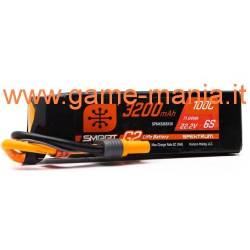 3200Mah LiPo softcase 6S1P pack 22.2V 100C IC5 battery by Spektrum
