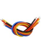 Siliconic insul. electric wire