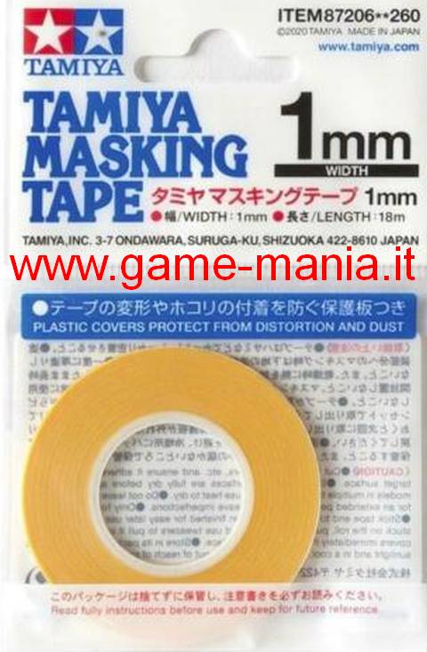 High quality REFILL masking tape - 01mm wide by Tamiya